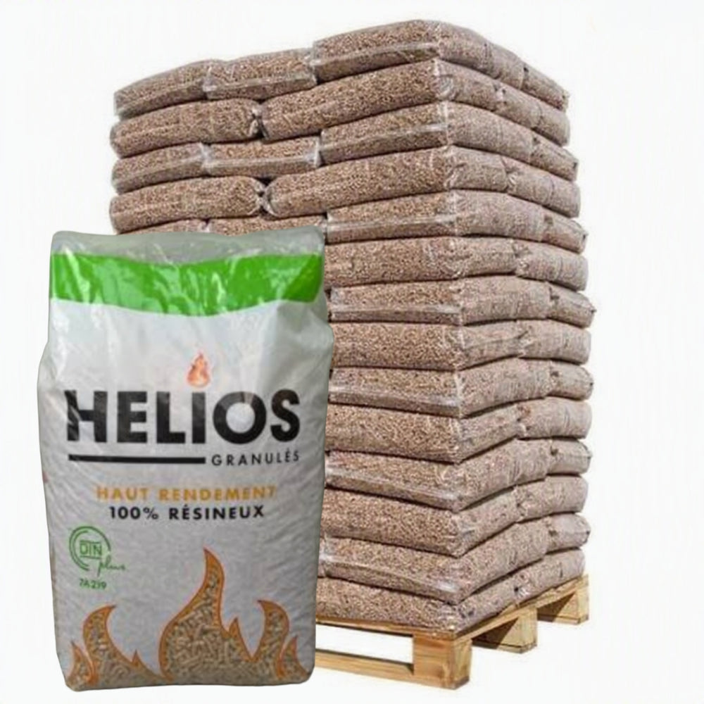 HELIOS Premium Pellets – palette de 65 sacs de 15kg