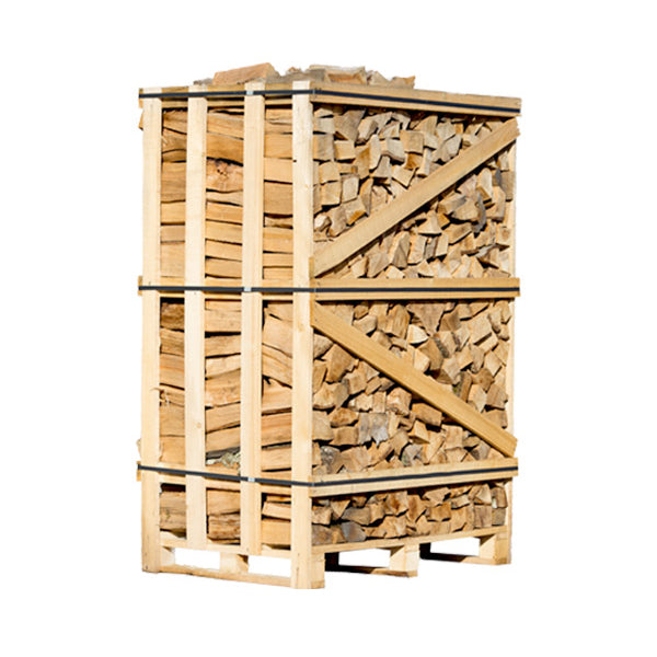 Bouleau séché au four – bois de chauffage – caisse géante
