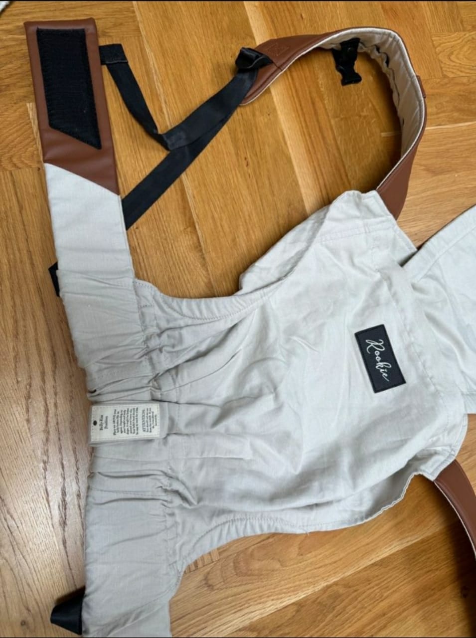 Porte-bébé Rookie Revolution – Beige cuir