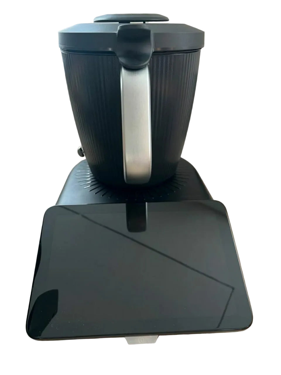 Coolina Planche coulissante de qualité supérieure pour Thermomix - Compatible avec TM7 - Patins de qualité supérieure - En acrylique (noir)